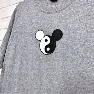 Vintage Walt Disney World Yin Yang Mickey Shirt
